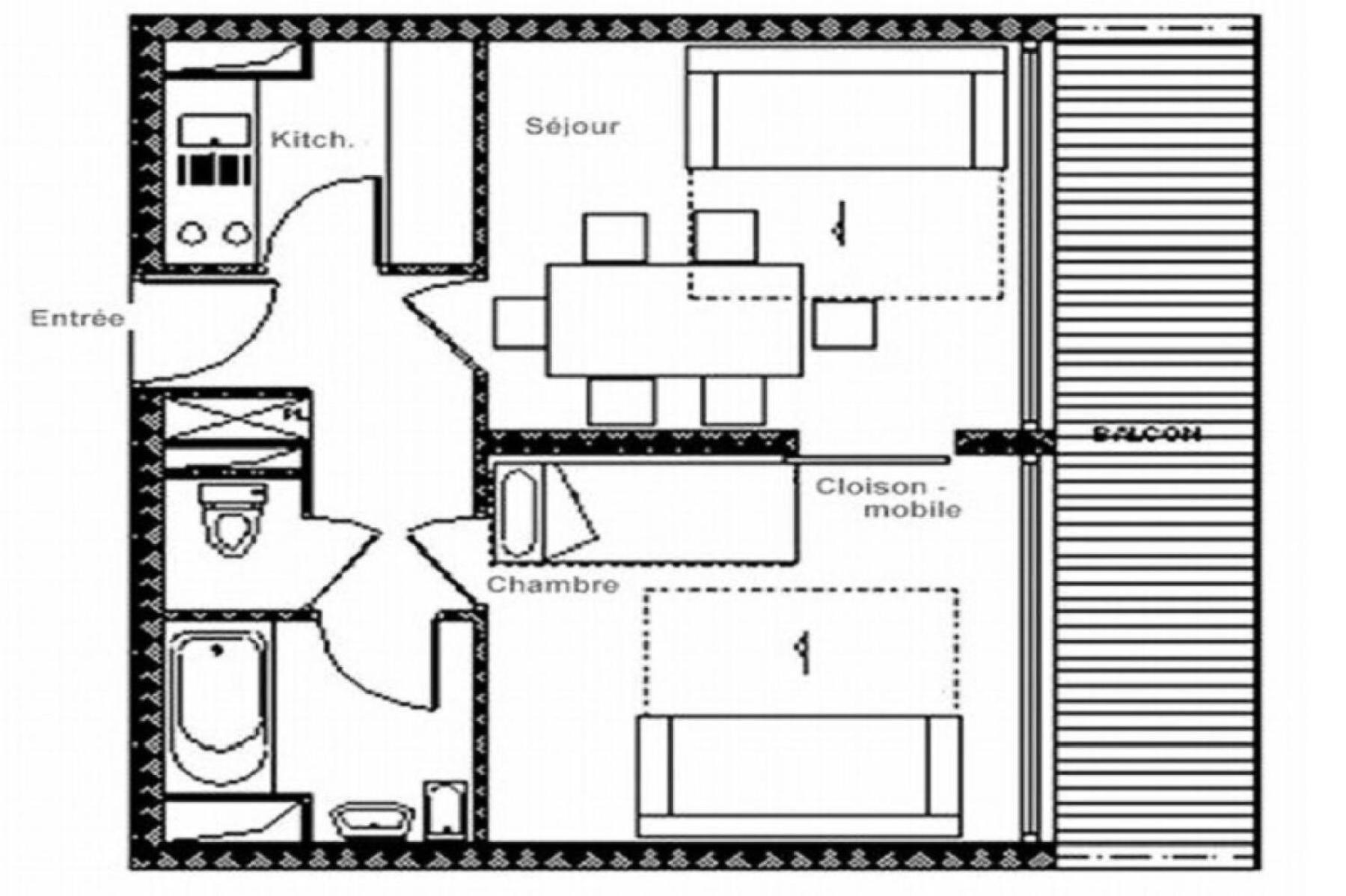 Residence Aravis - Appartement Confortable - Centre Station - Balcon Mae-2144 Сен-Мартен-де-Бельвиль Экстерьер фото